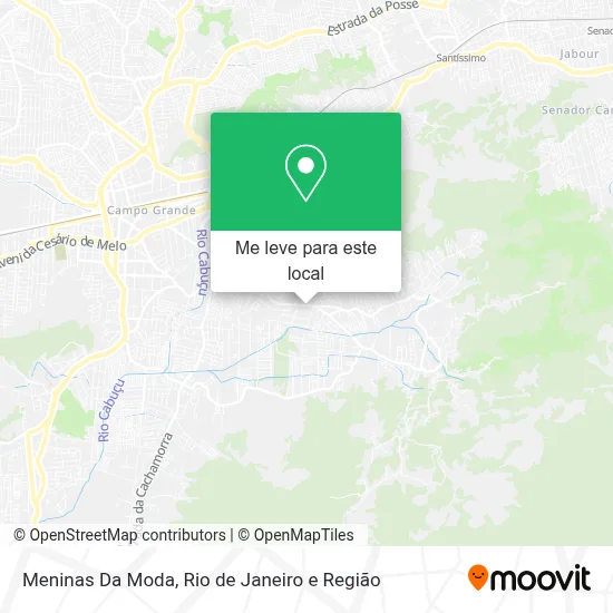 Meninas Da Moda mapa