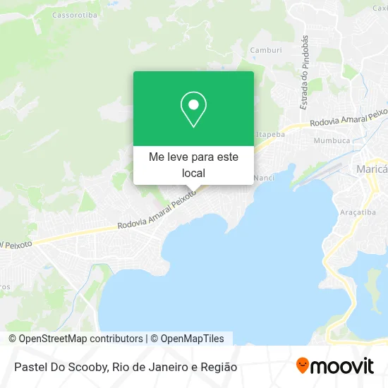 Pastel Do Scooby mapa