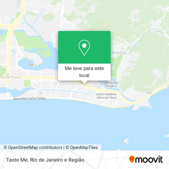Taste Me mapa