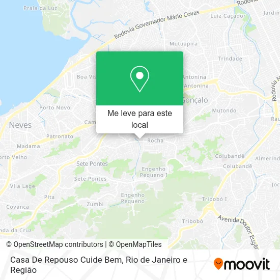 Casa De Repouso Cuide Bem mapa