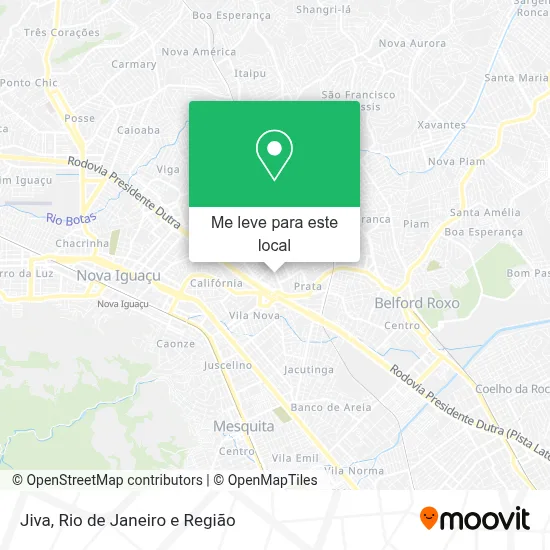 Jiva mapa