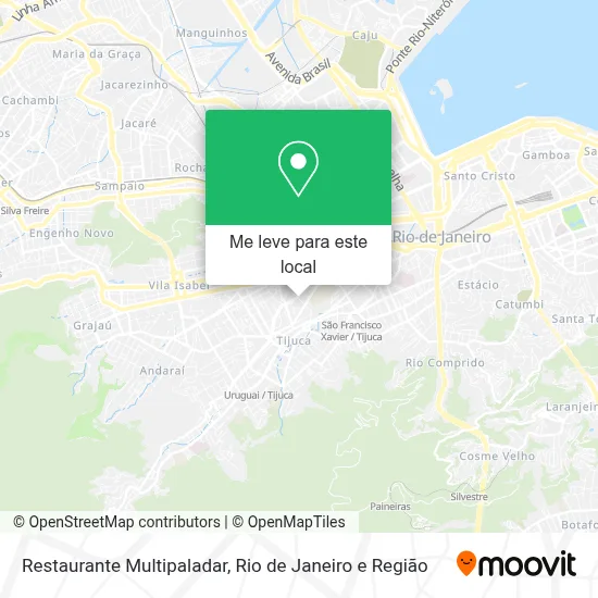 Restaurante Multipaladar mapa