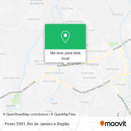 Posto 2001 mapa