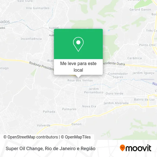 Super Oil Change mapa