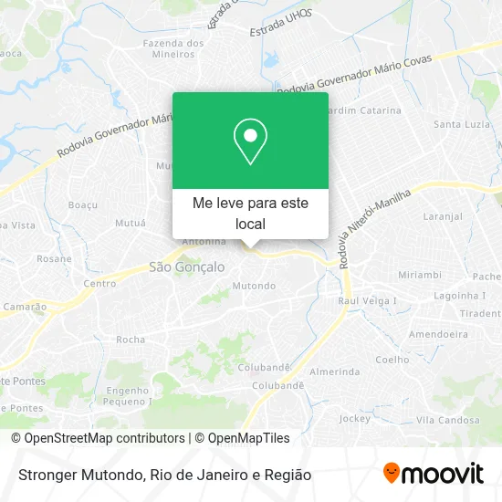 Stronger Mutondo mapa