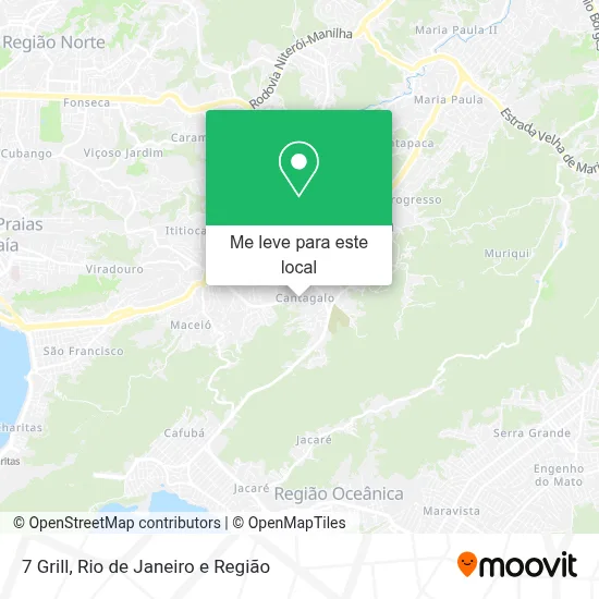 7 Grill mapa