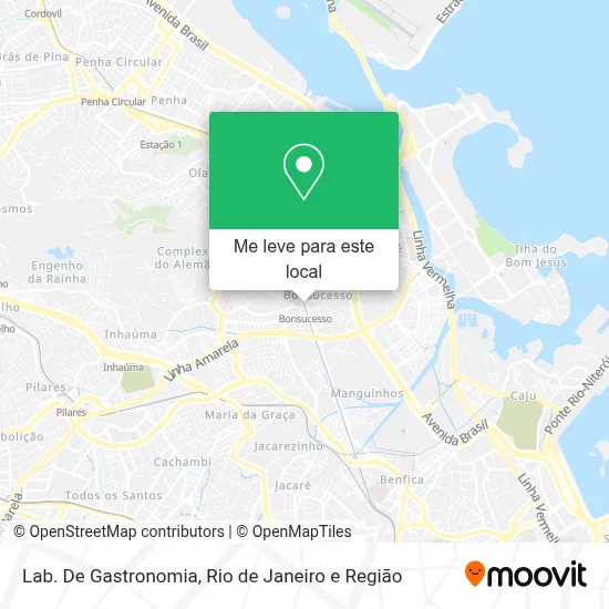 Lab. De Gastronomia mapa