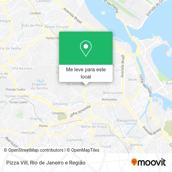 Pizza Vill mapa