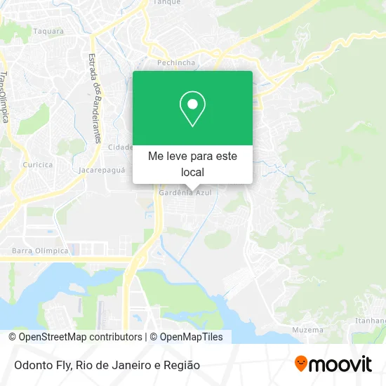 Odonto Fly mapa