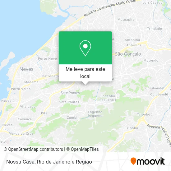 Nossa Casa mapa