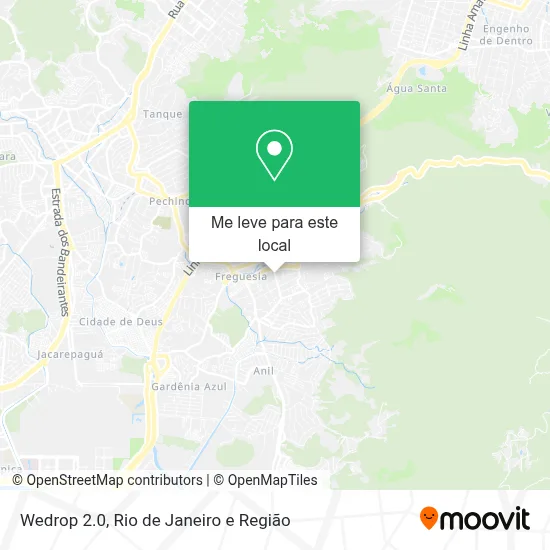 Wedrop 2.0 mapa