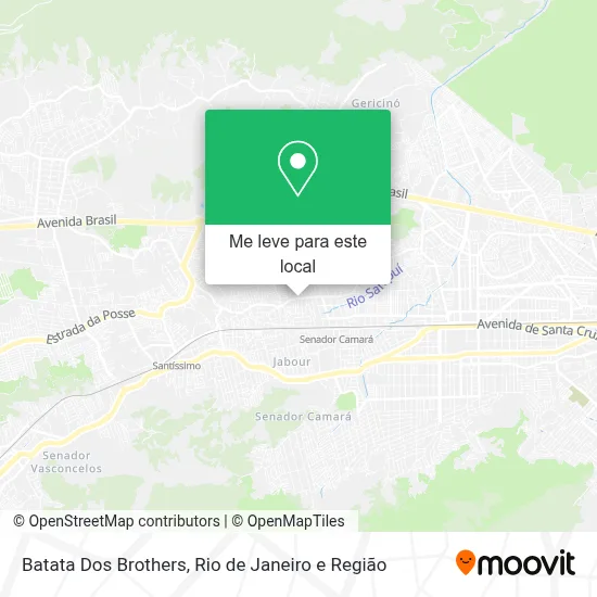 Batata Dos Brothers mapa