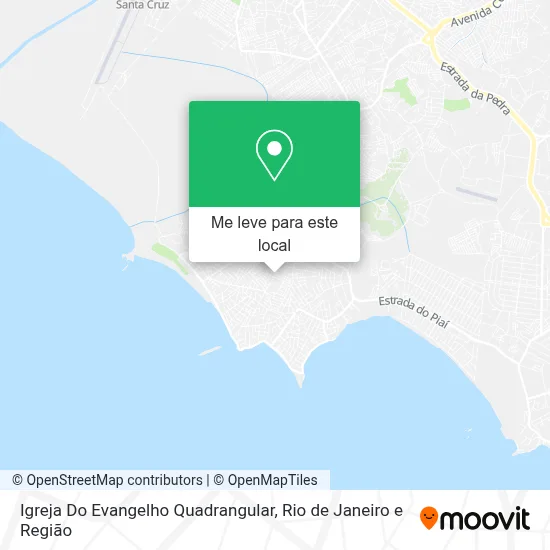 Igreja Do Evangelho Quadrangular mapa