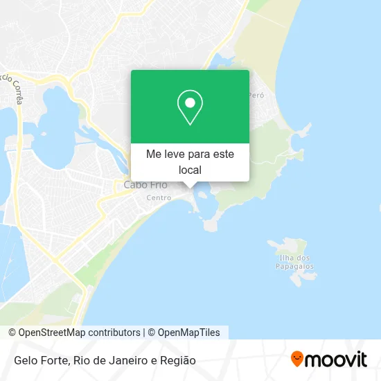 Gelo Forte mapa