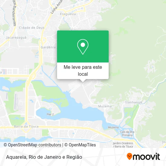 Aquarela mapa
