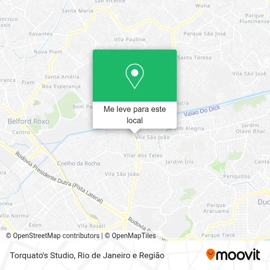 Torquato's Studio mapa