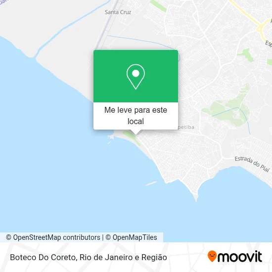 Boteco Do Coreto mapa