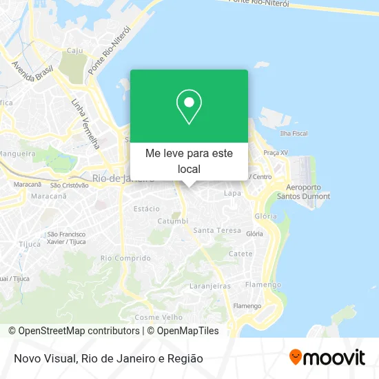 Novo Visual mapa