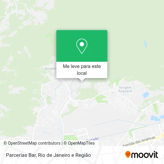 Parcerias Bar mapa
