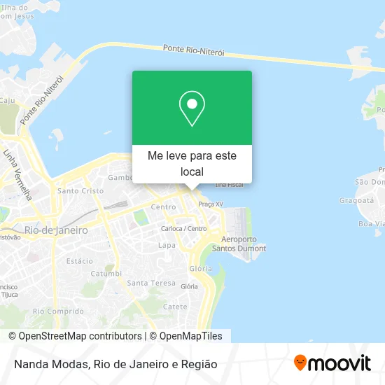 Nanda Modas mapa