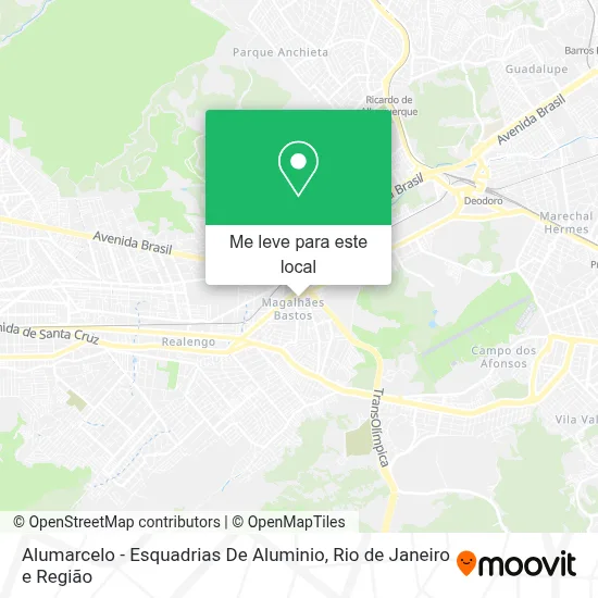 Alumarcelo - Esquadrias De Aluminio mapa