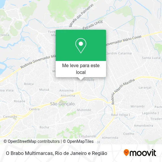 O Brabo Multimarcas mapa
