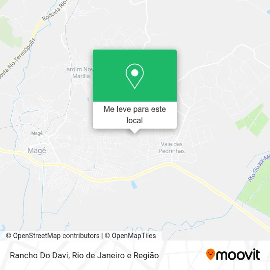 Rancho Do Davi mapa