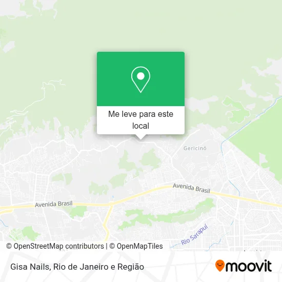 Gisa Nails mapa