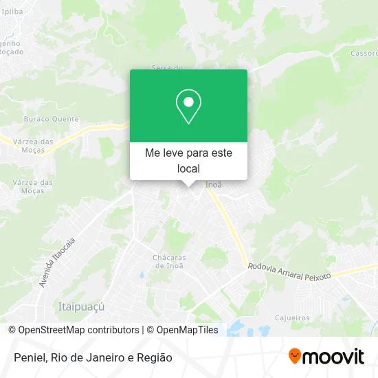 Peniel mapa