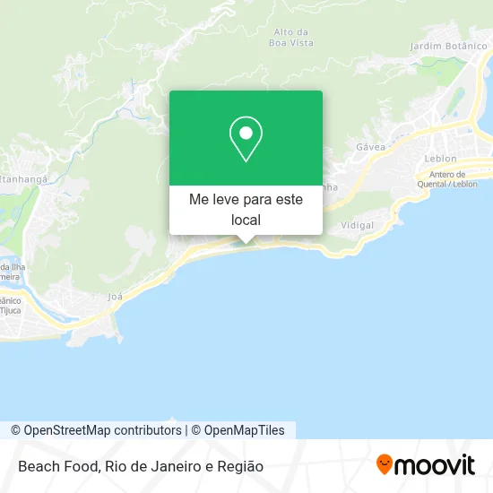 Beach Food mapa