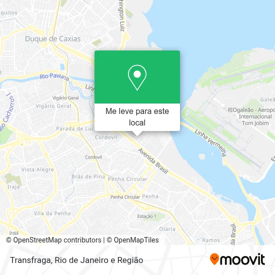 Transfraga mapa