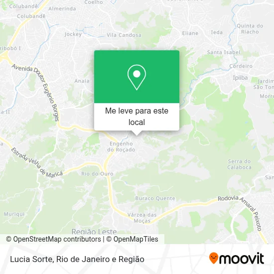Lucia Sorte mapa