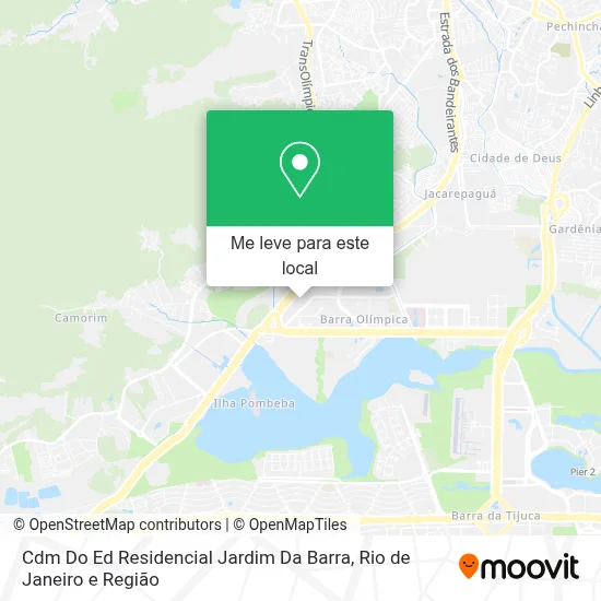 Cdm Do Ed Residencial Jardim Da Barra mapa