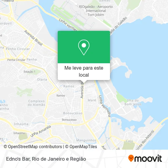 Edno's Bar mapa