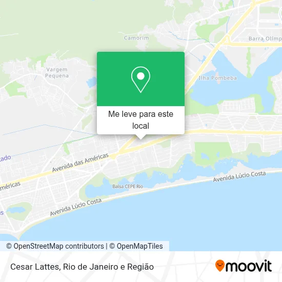 Cesar Lattes mapa