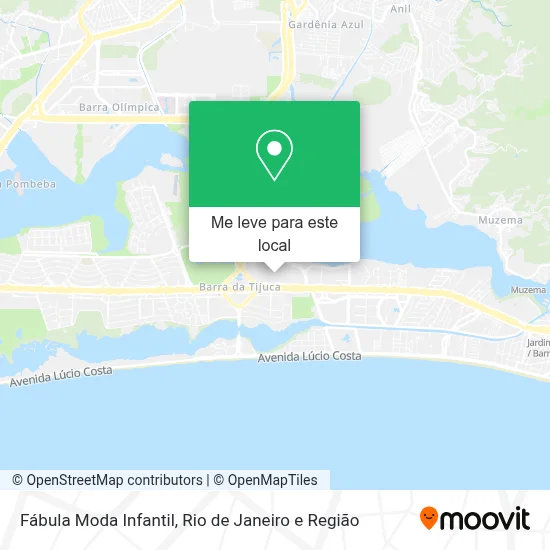 Fábula Moda Infantil mapa