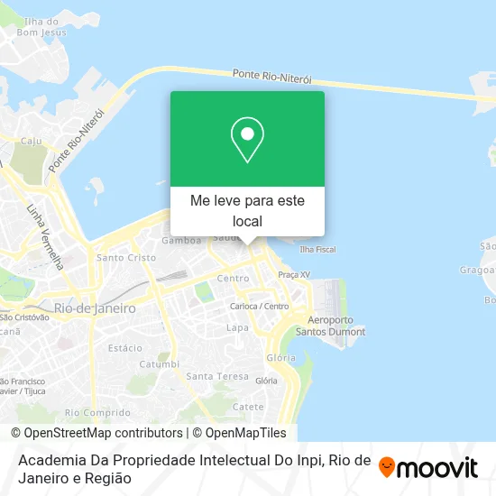Academia Da Propriedade Intelectual Do Inpi mapa