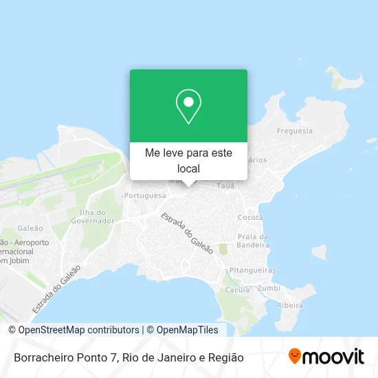 Borracheiro Ponto 7 mapa
