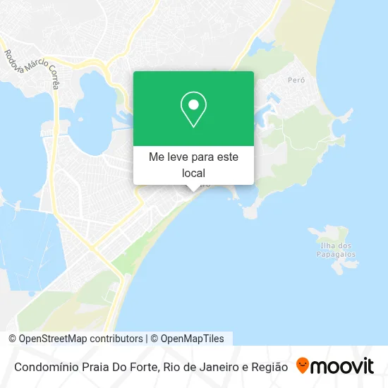 Condomínio Praia Do Forte mapa
