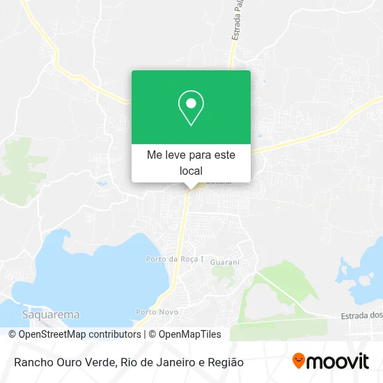 Rancho Ouro Verde mapa
