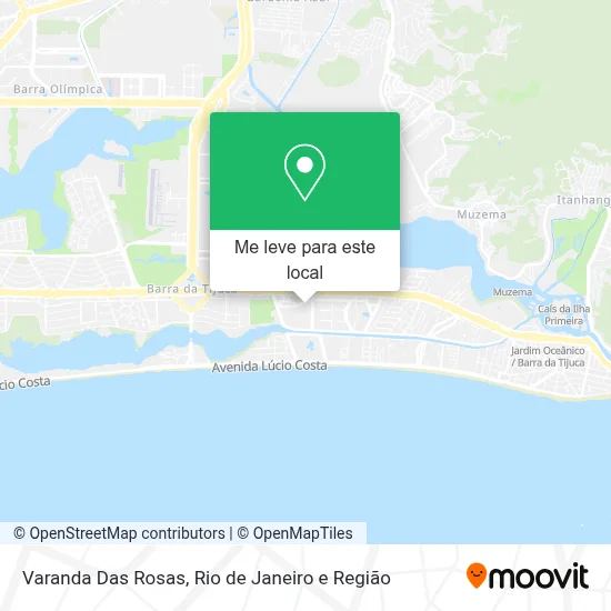 Varanda Das Rosas mapa