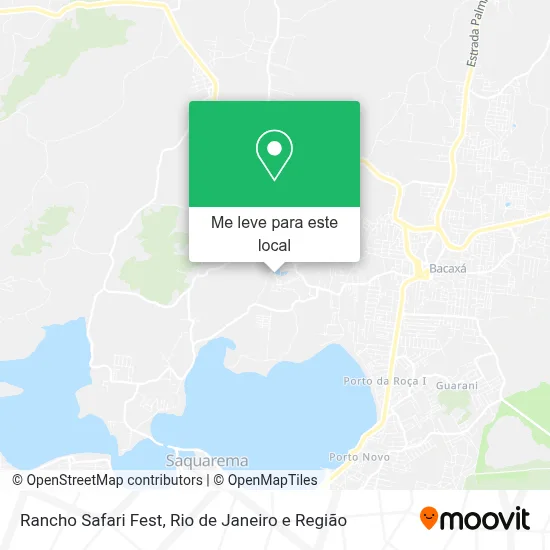 Rancho Safari Fest mapa