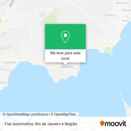 Fiat Automotive mapa