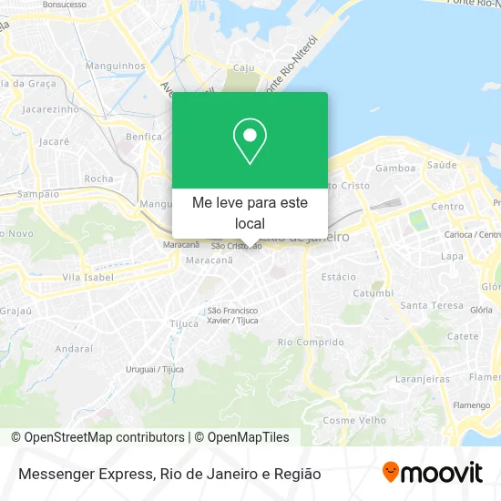 Messenger Express mapa