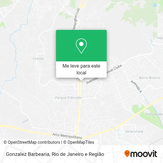 Gonzalez Barbearia mapa