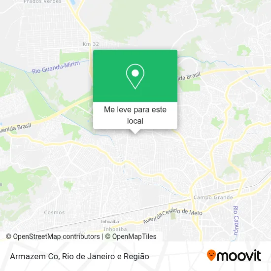 Armazem Co mapa