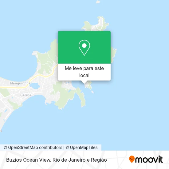 Buzios Ocean View mapa