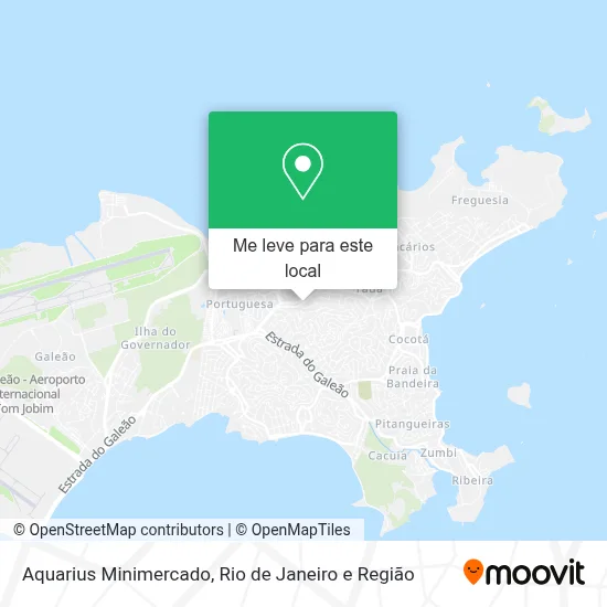 Aquarius Minimercado mapa