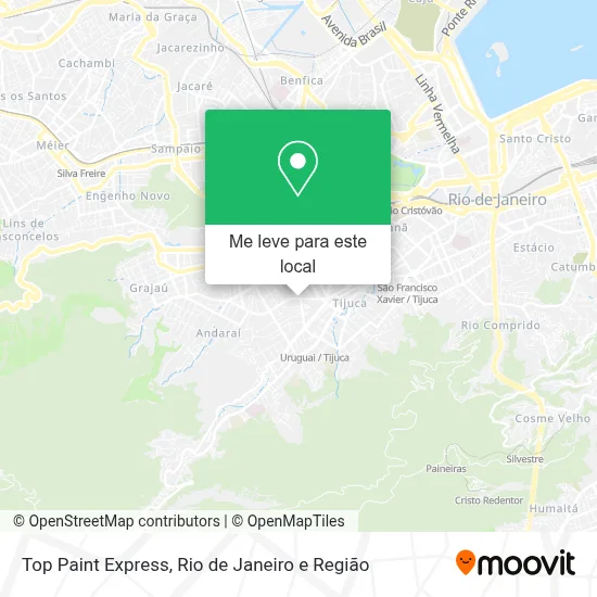 Top Paint Express mapa