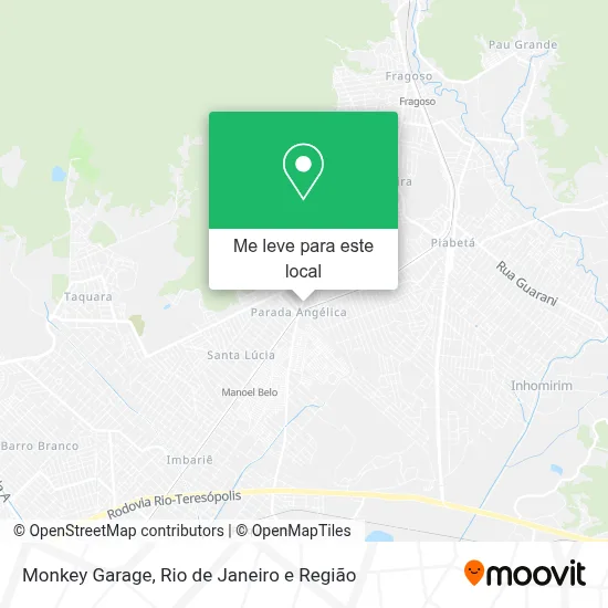Monkey Garage mapa